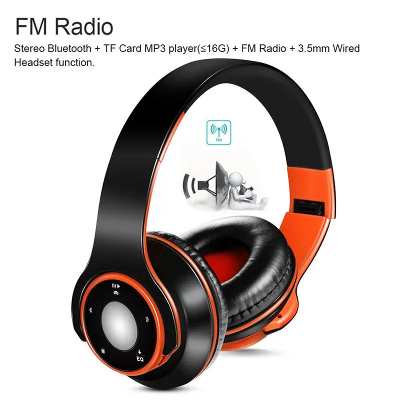 Беспроводные Bluetooth 4 0 + Edr наушники стерео музыка Складная Проводная гарнитура с