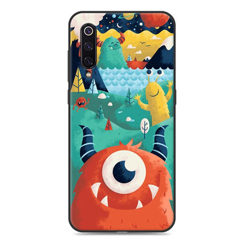 Для xiaomi mi CC9 CC 9 чехол 6,3" мультфильм из мягкого силикона с рисунком чехол для телефона xiaomi mi CC9e CC 9e защитный чехол