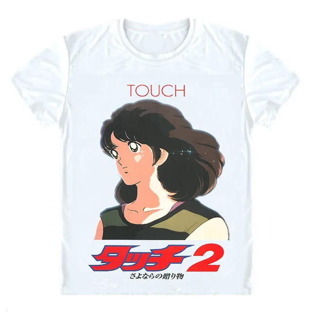 Touch Tatchi Tatsuya Uesugi T Shirts Short Sleeve Shirts Anime Kazuya Uesugi Touch Tankobon Kazuya And Minami Cosplay Shirt T Shirts Aliexpress