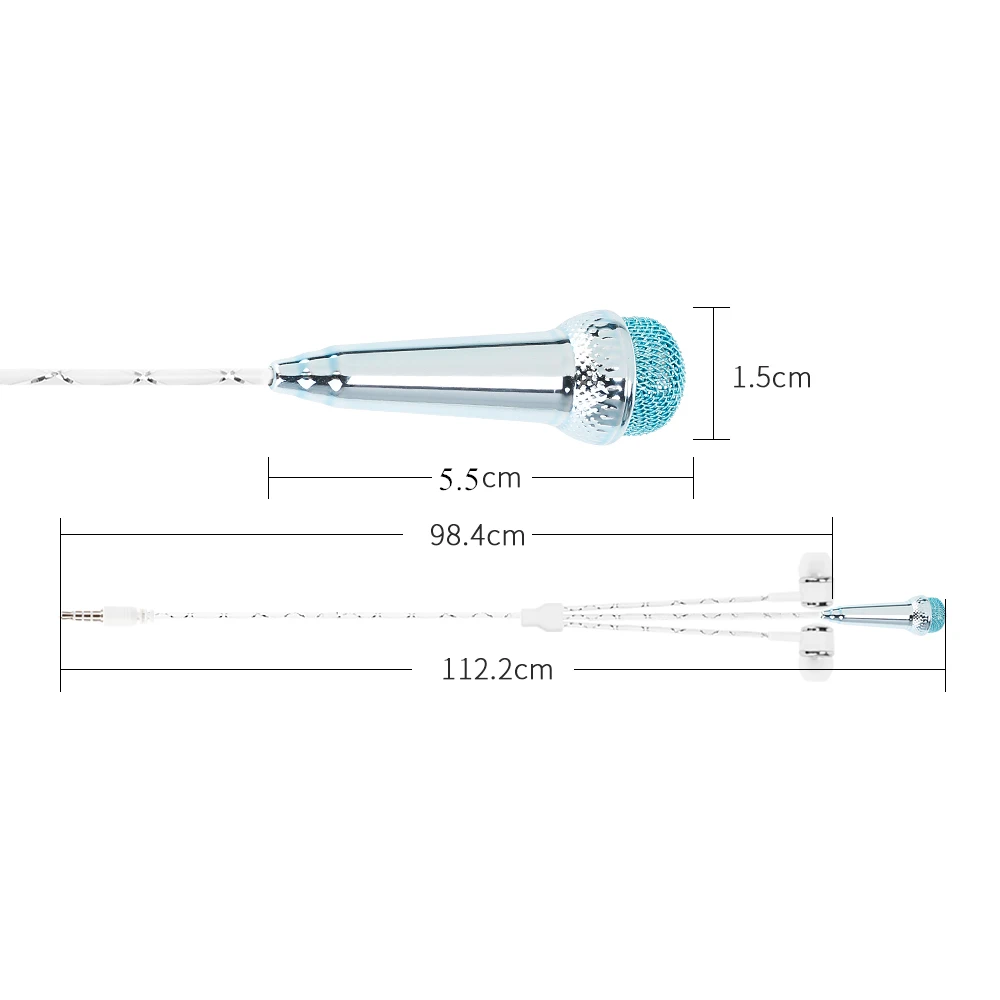 Микрофоны микрофон для телефона фильтр с наушниками комплект рекордер смартфон караоке мини микрофон для телефона внешний