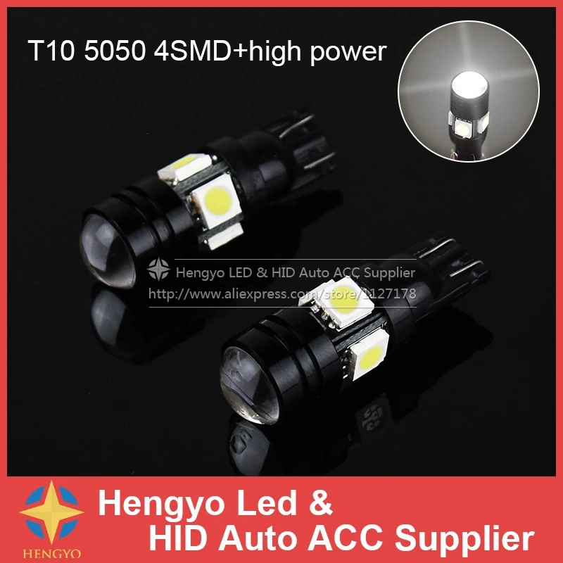 T10 Lamp Socket LED Car 12V 10W Lens Auto Clearance Light Parking | Автомобили и мотоциклы