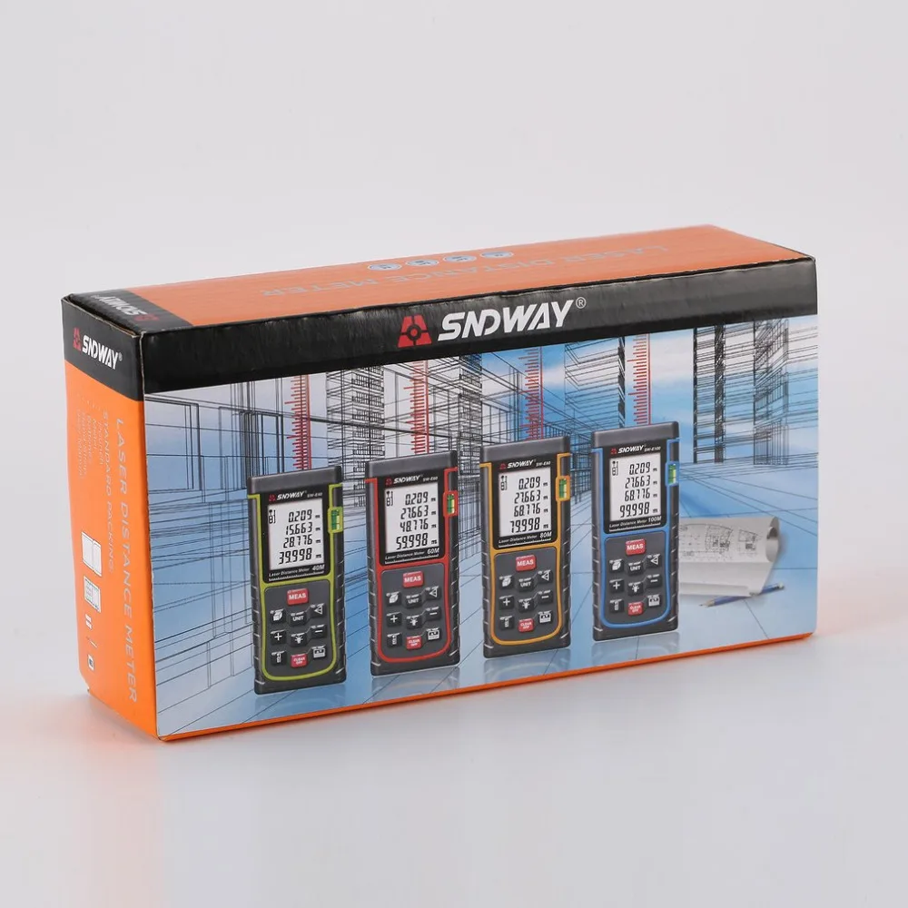 Лазер sndway дальномер SW E120/150 120 м 150 trena лазерный для ленты сборка измерительное