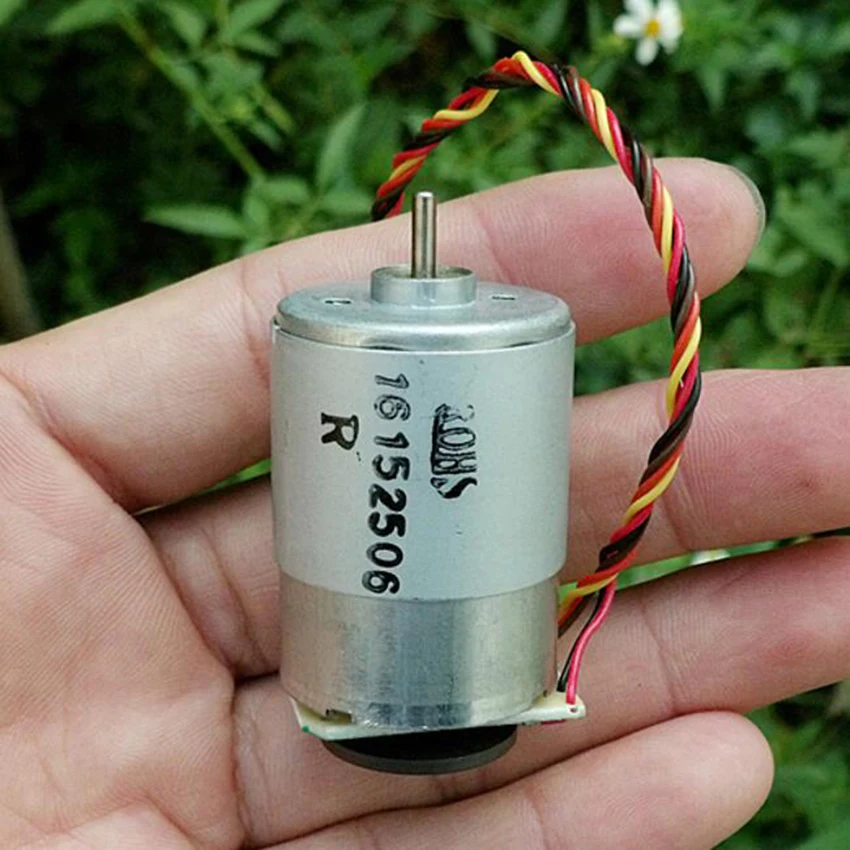 Новый бренд Джонсон сильный магнит 385 DC мотор 12V 24V 27 5*38mm высокоскоростная