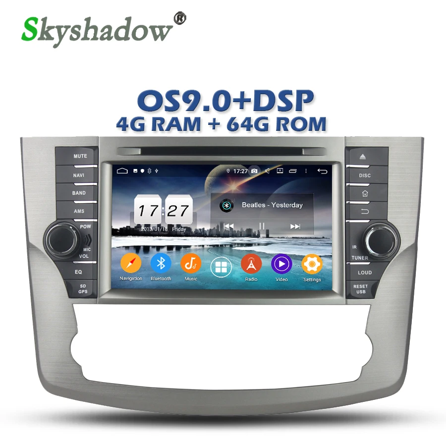 Best Car DVD Player IPS DSP Android 9.0 4G + 64G 8Core Wifi RDS RADIO GPS Map Bluetooth 4.2 TV DVR camera For Toyota Avalon 2011 2012 0