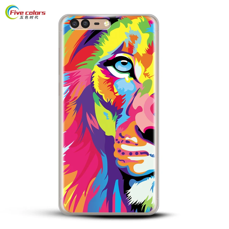 

Five colors Soft TPU Case For Leagoo T5C Cases Silicone Cover For Leagoo T5C Covers Cartoon Painted Full Protective Coque Fundas
