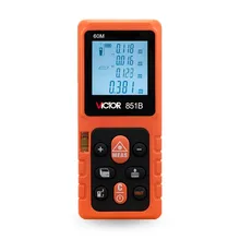 Профессиональный Victor 851B цифровой лазерный дальномер максимальный диапазон 60 м