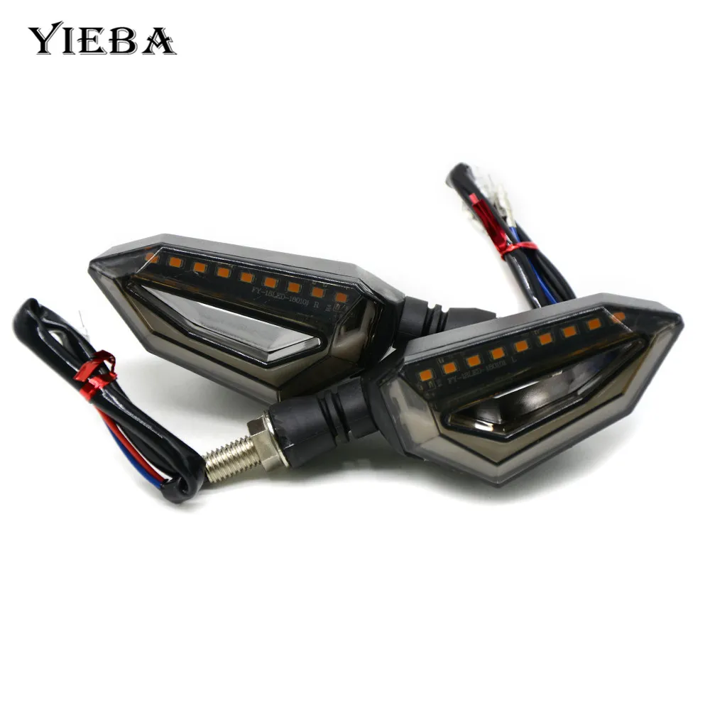 

For SXR1000 GSXR600 GSXR750 GSR400 GSR600 GSR750 1000 1 Pair 12 LED Indicator Amber Light Motorcycle Turn Signal Indicators Lamp