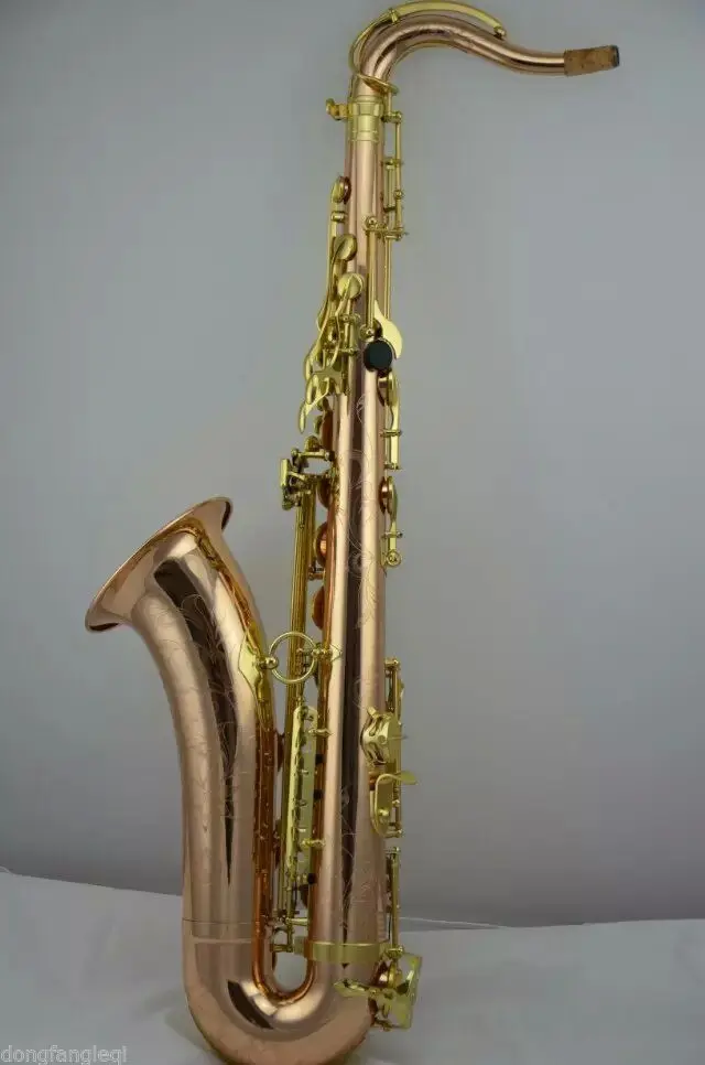 

Custom brand Tenor Saxophone Music Instruments Mark VI imported Copy Germany Copper Body Tenor Saxophone Gold Lacquer Key Sale