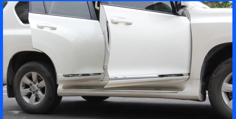 Luhuezu 2010- Боковая дверь формовочная Накладка для Toyota Land Cruiser Prado FJ 150 аксессуары