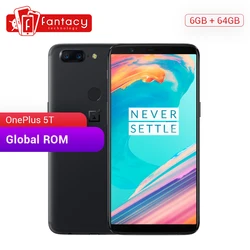 Перейти на Алиэкспресс и купить oneplus 5t 5 t 6gb/8gb ram 64gb/128gb rom snapdragon 835 octa core 6.01дюйм. fhd 20mp dual camera oxygenos android 7.1 smartphone