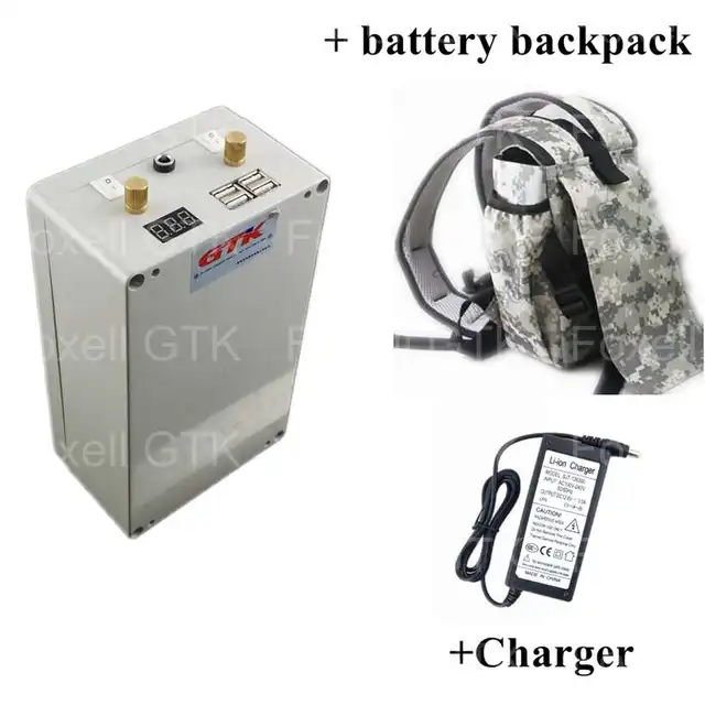 Gtk 24v 20ah Battery Pack Lithium Mini Box For 350w Ups Gtk 24v 20ah Battery Pack Lithium Mini Box For 350w Ups Supply System Outdoor Inverter With Backpack Bag Charger
