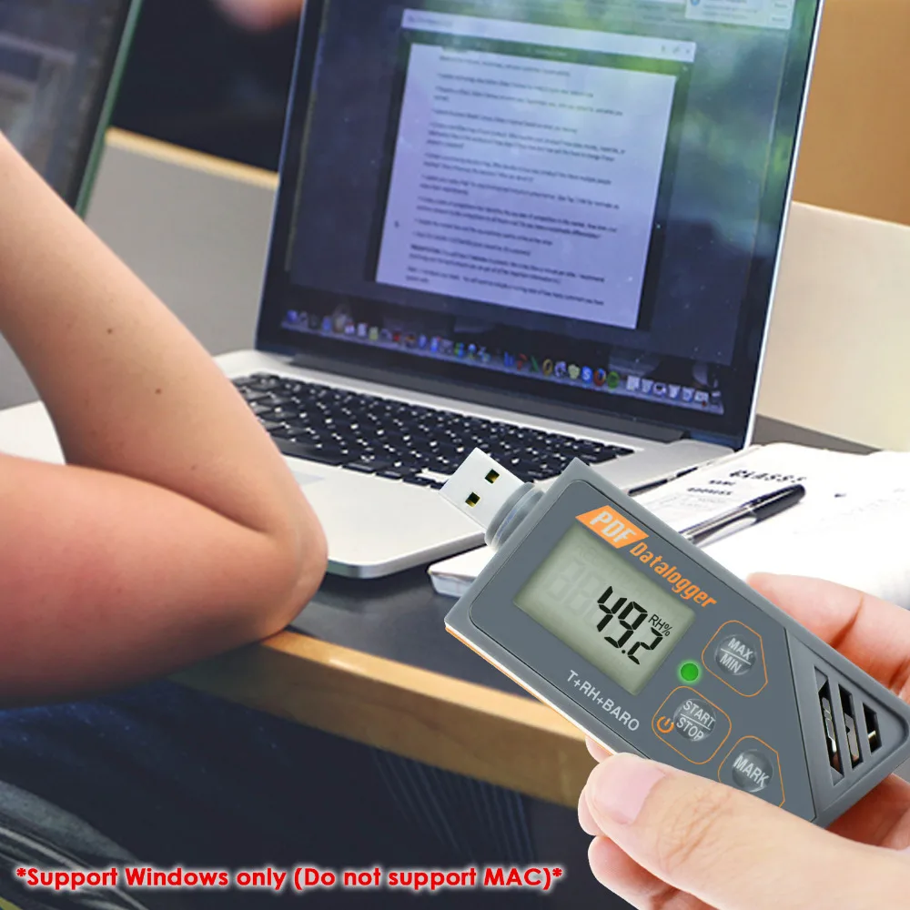 Цифровой USB Регистратор данных датчик влажности температуры и давления