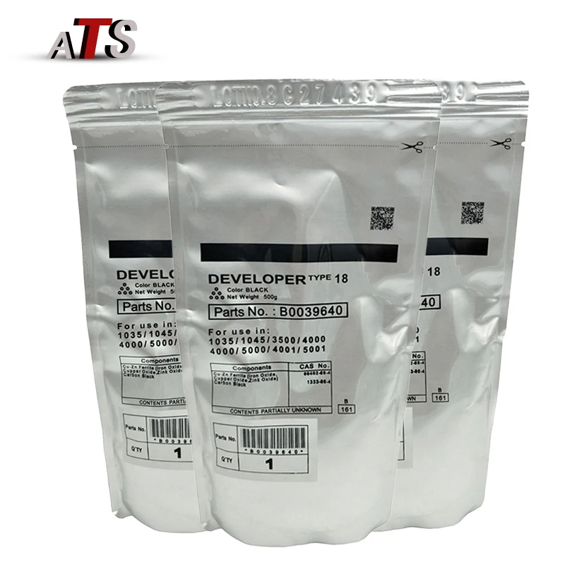 Черный порошок разработчика B0039640 для Ricoh тип 18 Aficio AF 1035 1035P 1045 1045P совместимый AF1035