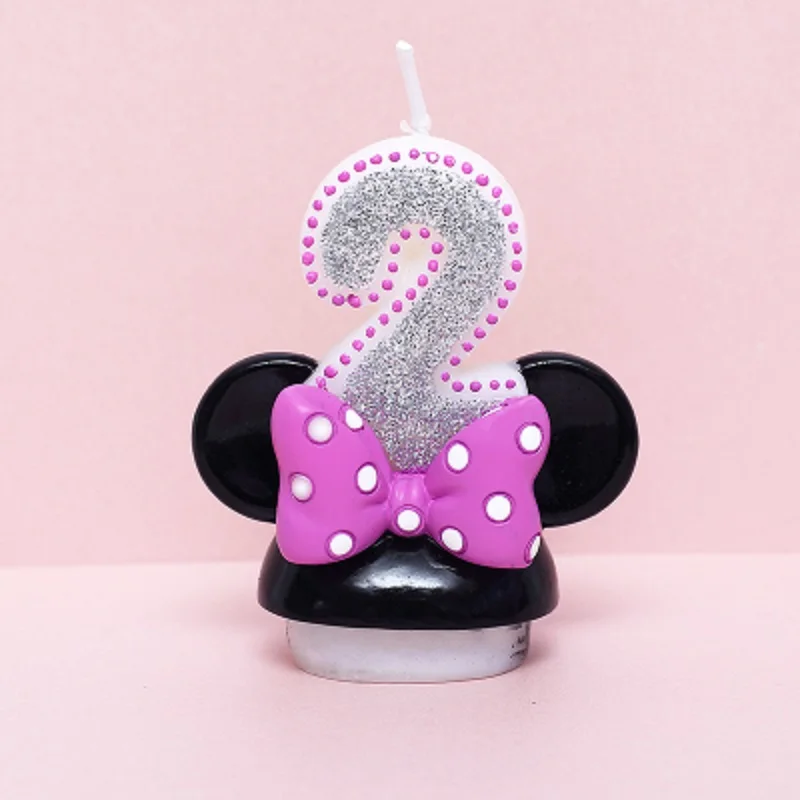 Креативные ароматические свечи на свадьбу и день рождения цифры мультфильм беспламенные Свечи для торта для детей подарки с днем рождения украшения