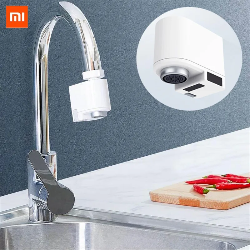 

Xiaomi ZaJia Automatic Sense Infrared Induction Water Saving Device adjustable Water Diffuser For Kitchen Bathroom Sink Faucet