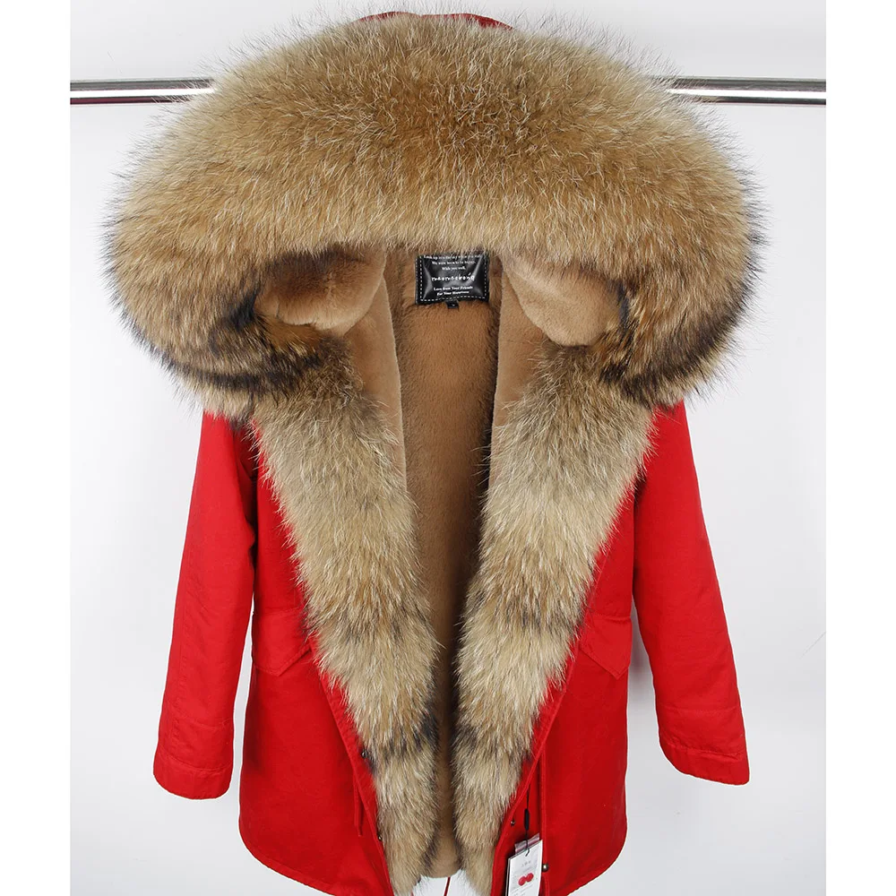 

women winter coat long jacket parkas Camouflage Army green raccoon fur collar hooded parkas coat real fur winter coat women