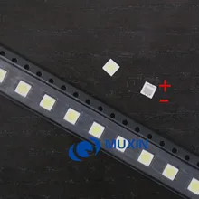 100 шт., мощный светодиодный Светодиодный фонарь, 2 Вт, 3535, 6 в, холодный белый, 135LM, ТВ-приложение SBWVL2S0E