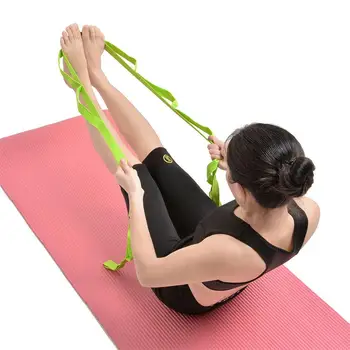 

Multi-functional Yoga Stretching Belt Yoga Rope Yoga Stretching Aids Assistant Training Supplies for Leg Fitness