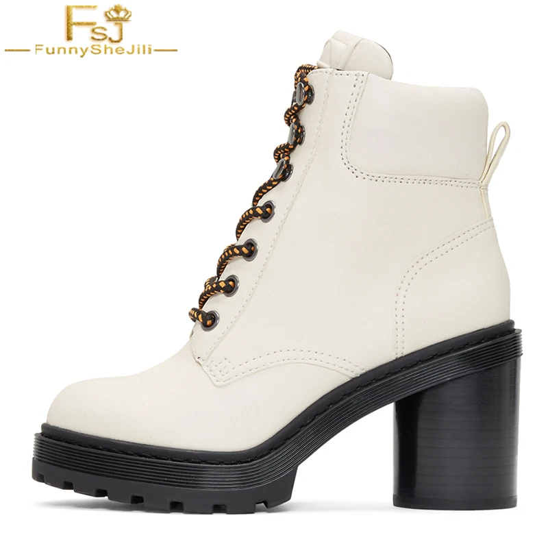 white winter booties