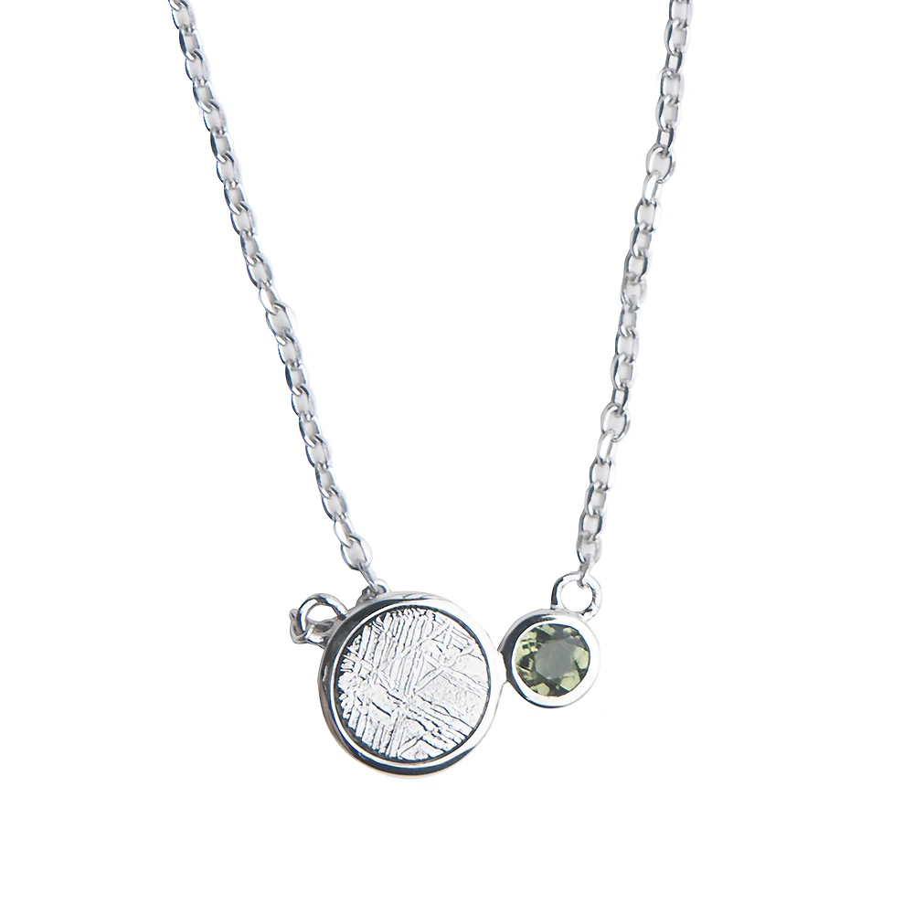 Moldavite Gibeon Iron Meteorite Beads Pendants (1)