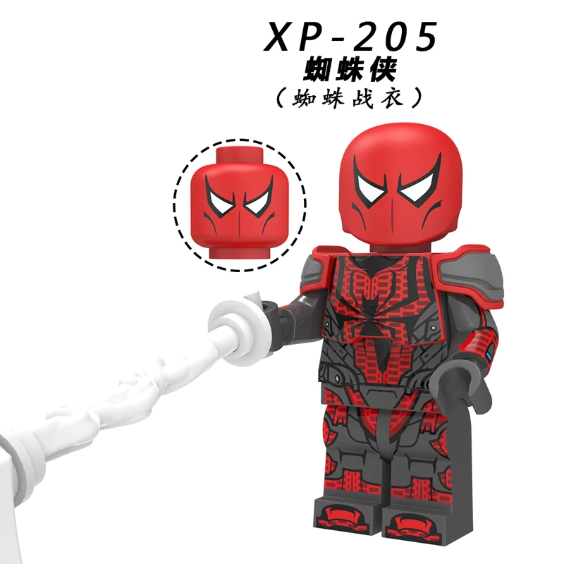 Супер Герои Человек-паук вдали от дома фигурка Mysterio Noir Gwenom cacodemon строительные блоки кирпичи детские игрушки KT1028 - Цвет: XP205