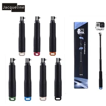 Жаклин для 19 дюймов 49,5 см подводный водонепроницаемый селфи палка для Gopro hero HD 5 4 3+ для SJCAM для eken для Xiaomi yi action