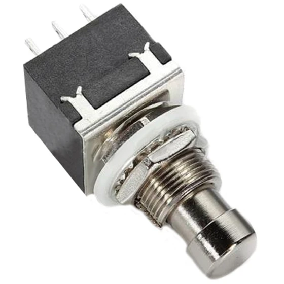 

10 Pcs 9-pin 3PDT Guitar effects Self-locking Button switch