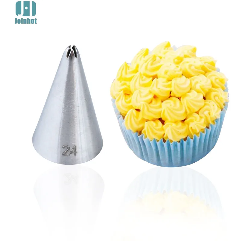 

New #24 1pc Icing piping nozzle Pastry Cookie Maker Sugarcraft Cake Decorating Tools Cupcake Decoration