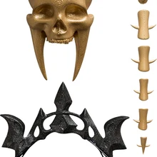 Fate Grand Order FGO Косплей Костюм Ereshkigal Lancer Rin Tohsaka ожерелье с кулоном Череп Брошь корона тиара Circlet комплект из 3 предметов