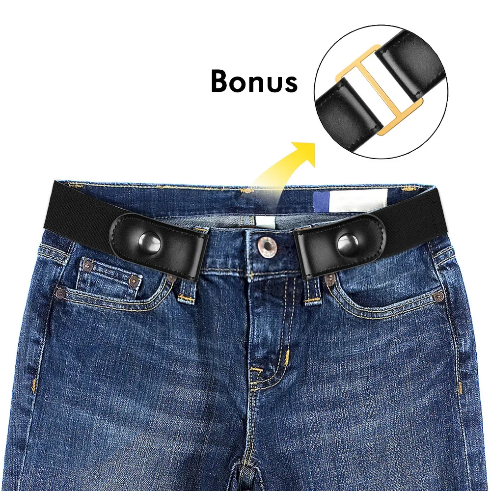 BONJEAN-Buckle-Free-Belt-For-Jean-Pants-Dresses-No-Buckle-Stretch-Elastic-Waist-Belt-For-Women (1)