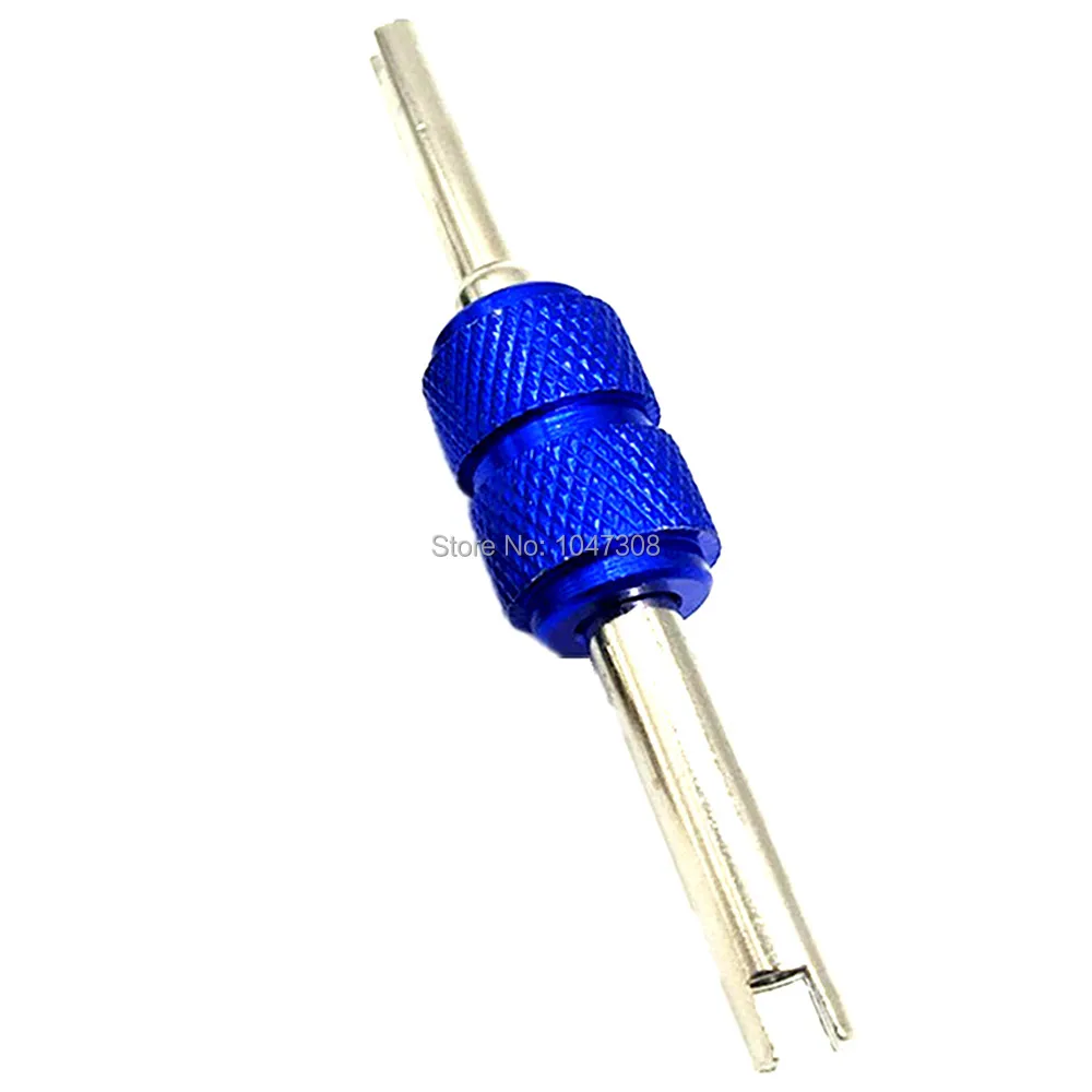 Dual End Tire Valve Stem Core Remover Installer Valve Core Tool 2 Way
