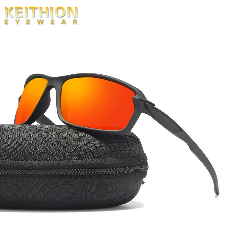 KEITHION Men Polarized Sunglasses Driving Glasses Women Classic Outdoor Driving Mirrored Eyewear