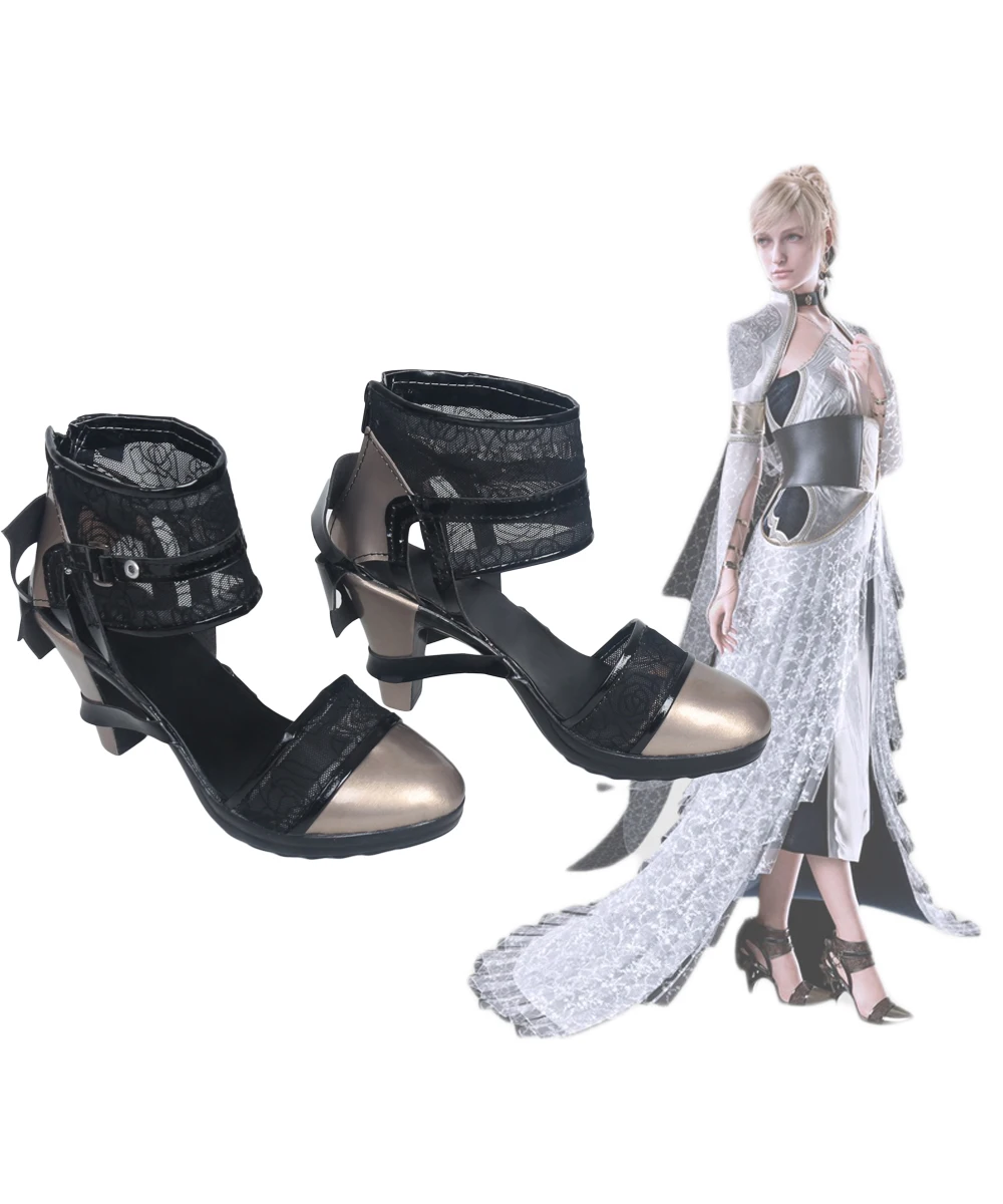 Final Fantasy XV Kingsglaive Lunafreya nox fleuret Cosplay Shoes