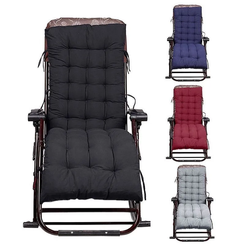 

100% Polyester Lounge Chair Cushion Foldable Thicken Comfortable Soft Deck Seat Mat Padding Outdoor Patio Pool Recliner Cushions