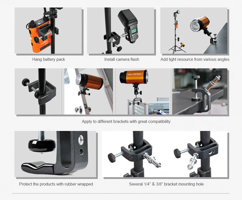 Original-Godox-Multifunctional-Q-type-Clip-for-PB960-Battery-Pack-Flash-Speedlite-Photo-Studio-Accessories (5)
