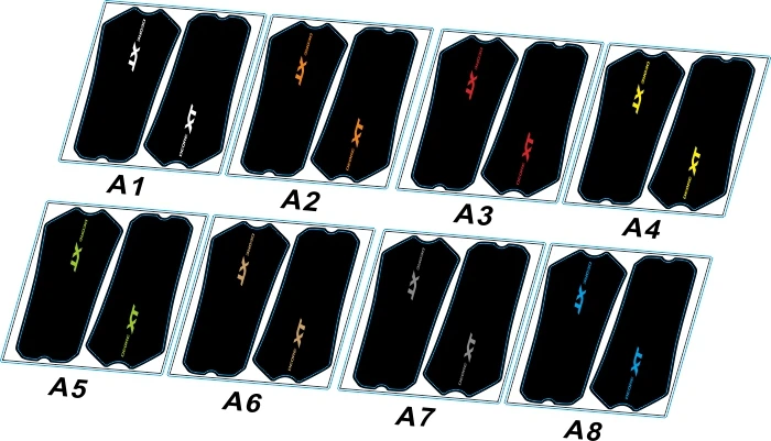 Shimano Deore XT m8000 175 мм Кривошипные наклейки/наклейки для горного велосипеда/велосипедные гонки для MTB