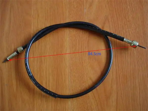 QJ250-H Speedo Cable size