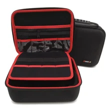 Large Size Electronic Gadgets Storage Bag Neoprene Travel Organizer Case For HDD USB Flash Drive Data Cable Digital Accessories