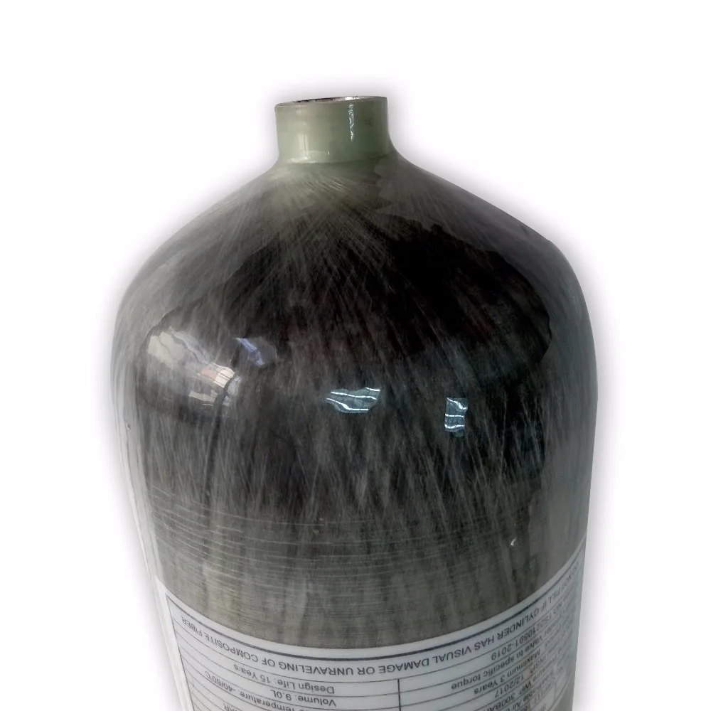 Acecare 9L CE Carbon Fiber SCBA Cylinder Pcp Condor/Paintball/SCUBA Diving Carbon Rifle Pressure For Hunting Air Tank AC1090-Y Acecare 9L CE Carbon Fiber SCBA Cylinder Pcp Condor/Paintball/SCUBA Diving Carbon Rifle Pressure For Hunting Air Tank AC1090-Y