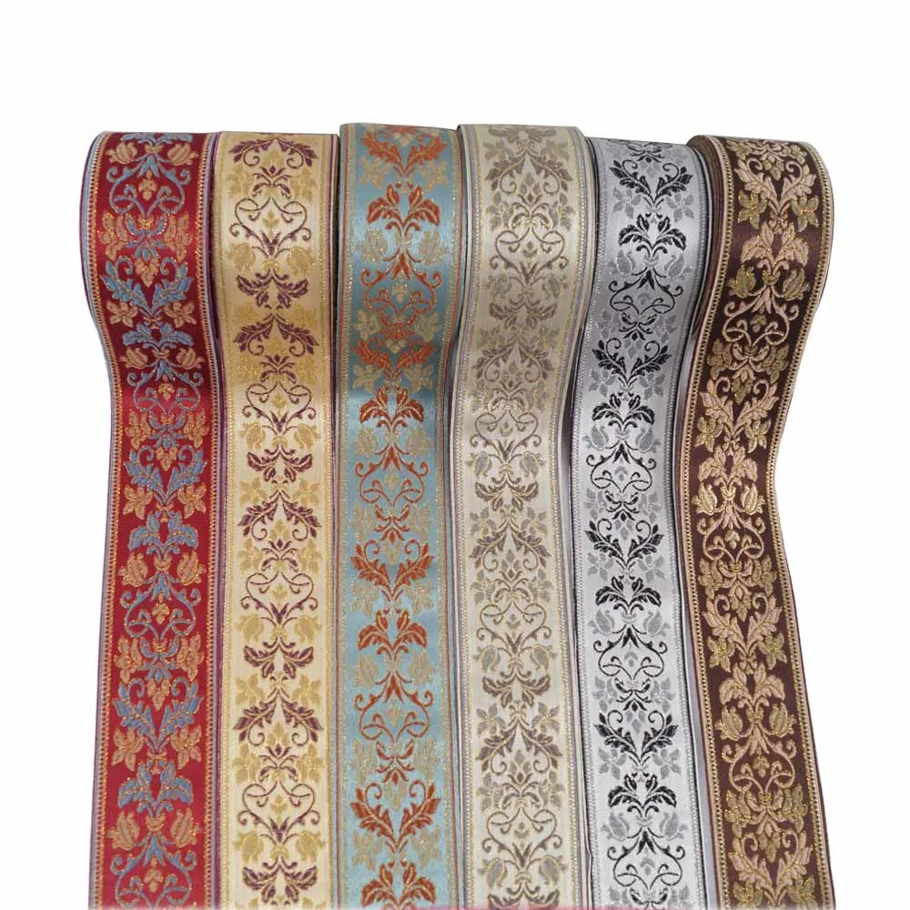 2 ярда/рулон жаккардовая лента для рукоделия 60 мм|jacquard ribbon|woven jacquard ribbonribbon ribbon |