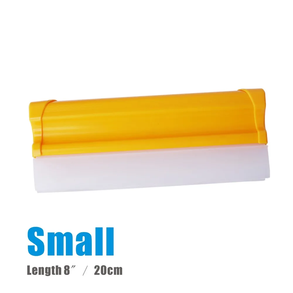 8" Good Grip Allpurpose Squeegee,silicone Water Wiper,yellow,car