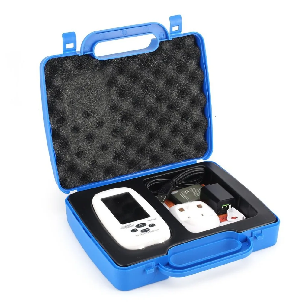 

Smart Sensor PM2.5 HCHO TVOC TEMP Detector Air Quality Monitor Gas Meter Analyzer Handheld Tester Temperature Humidity Testing