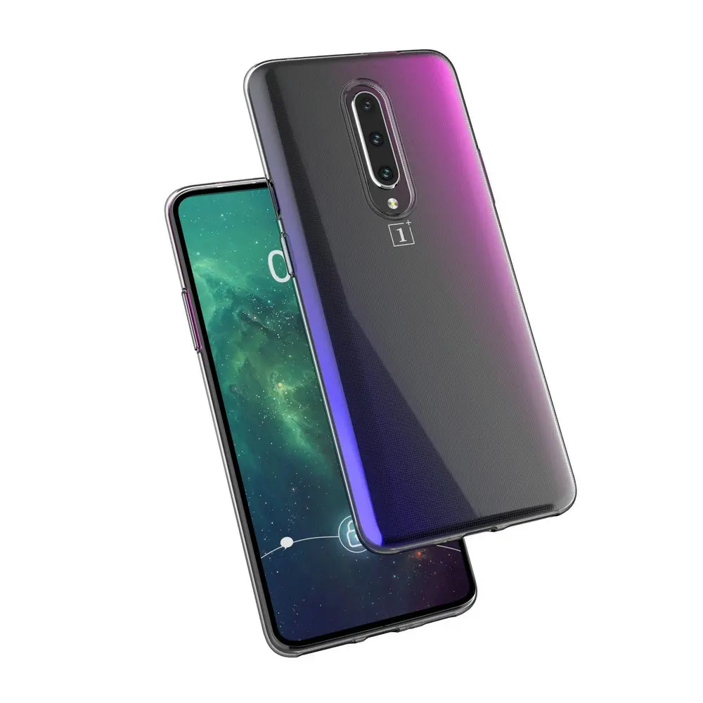 

For OnePlus 7 Pro for OnePlus 7 Transparent Silicon Case for OnePlus 7 Pro for OnePlus 7 Soft Phone Back Cover Case Capa Etui>