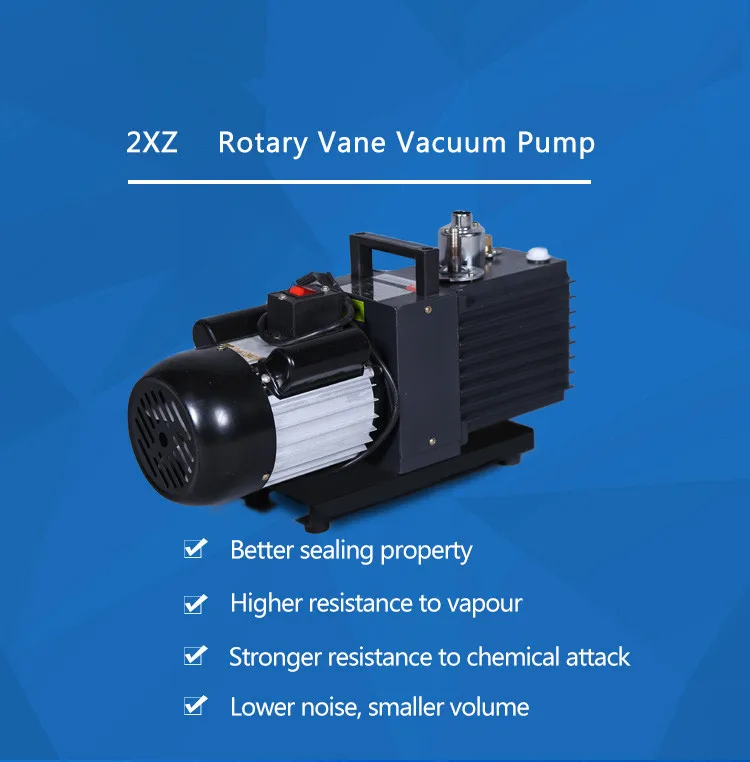tipo de Equipamento de Laboratório Bomba de Vácuo de Palhetas Bomba de Preço de Venda Mini 2xz b Portátil Rotativas 2 Tipo de Equipamento de laboratório Mini 2XZ