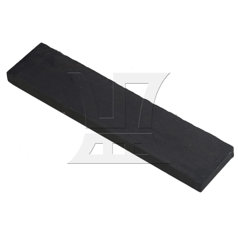 Yibuy 20x4 5x1 1 см черная ручка для рукоделия из черного дерева пустой блок музыкальных