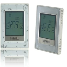 Цифровой комнатный термостат для проводной системы нагрева воды T12 WHL-7(EN)-485, термостат для нагрева воды с 485 связью