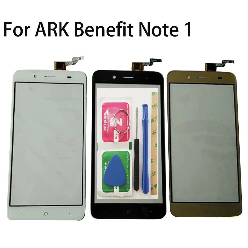

BINYEAE 5.5''Touch Screen For Ark Benefit Note 1 Digitizer Touch Panel Glass Sensor Free Tools+Adhesive