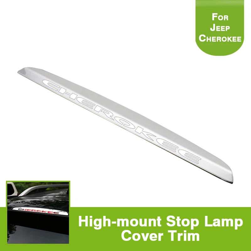 font b Car b font Exterior Accessories High Mounted Stop Lamp Decorative Chrome Trim for