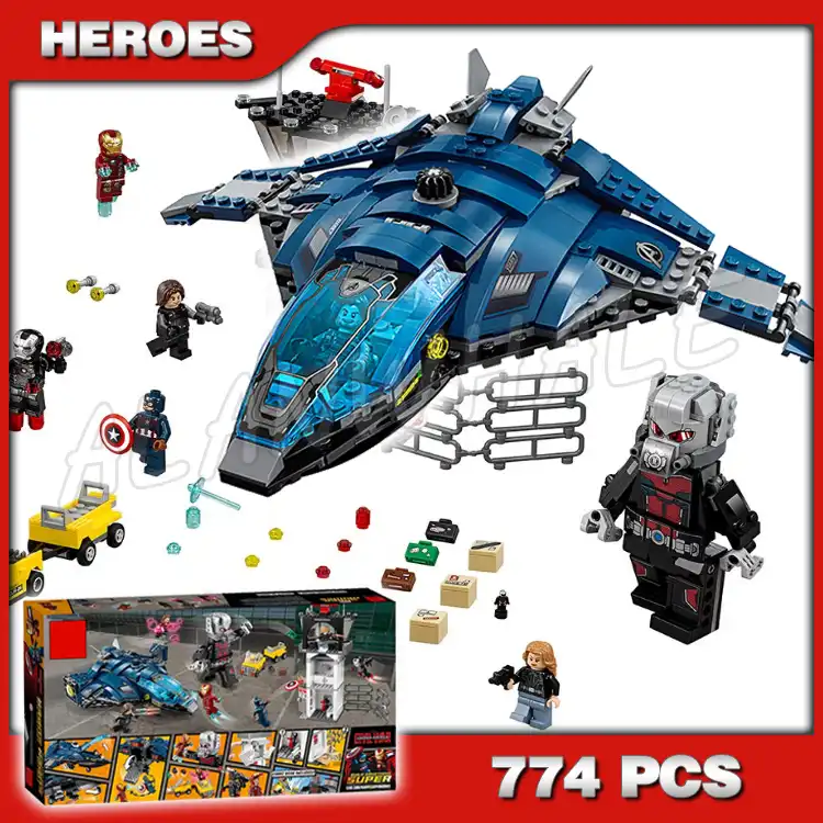 lego avengers civil war airport battle