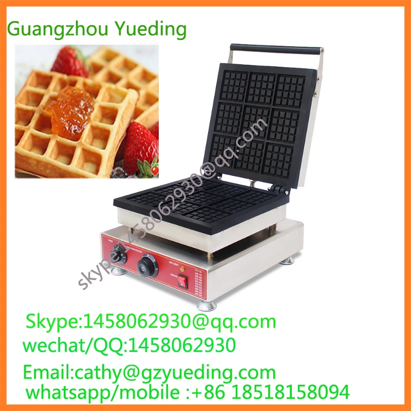 

Belgian waffle maker waffle baker iron machine bubble waffle maker commerical